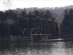The old Beaver Bridge